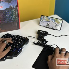 Mobile gaming mouse and keyboard