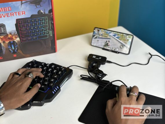 Mobile gaming mouse and keyboard